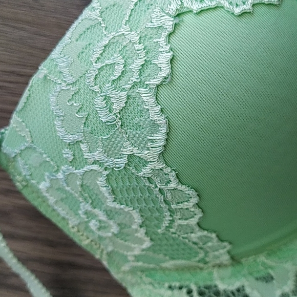 La Vie en Rose Spring Green Bra - Picture 7 of 8